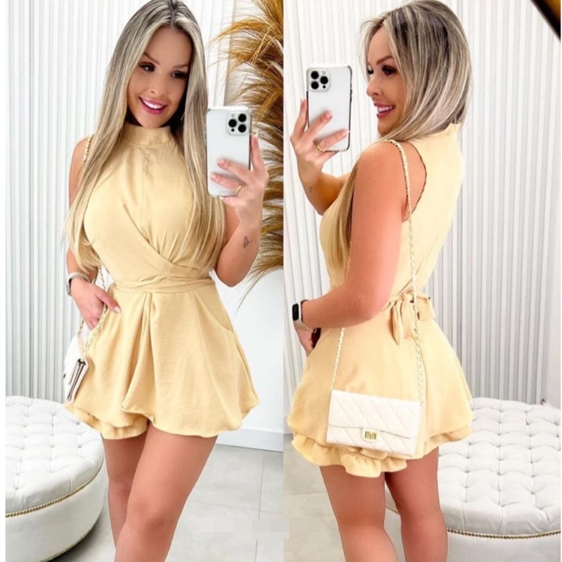 Vestido tipo hot sale macaquinho