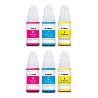 2x Kit 03 Cores Tinta Original Canon G3111 G3110 Gl-190