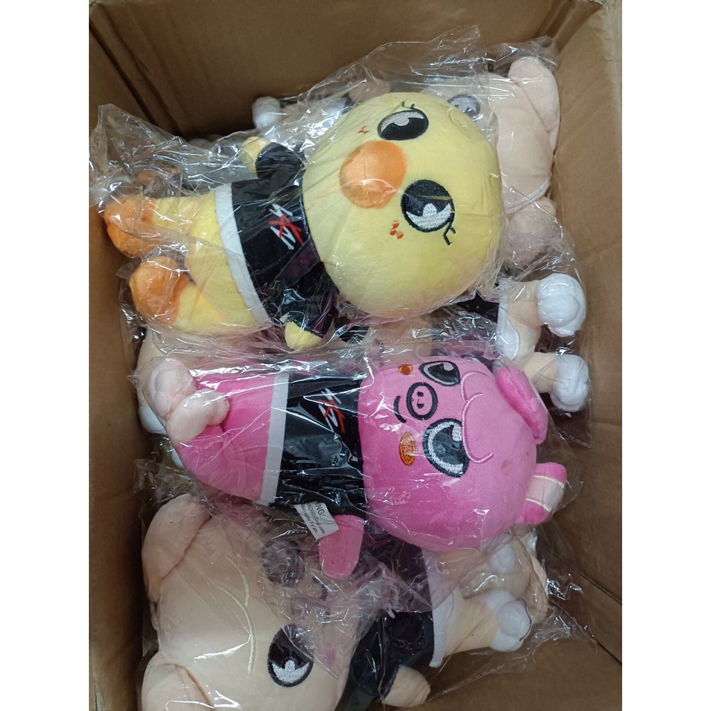 25cm Anime Wolfoo Family Plush Toys Cartoon Plushie Lucy Soft