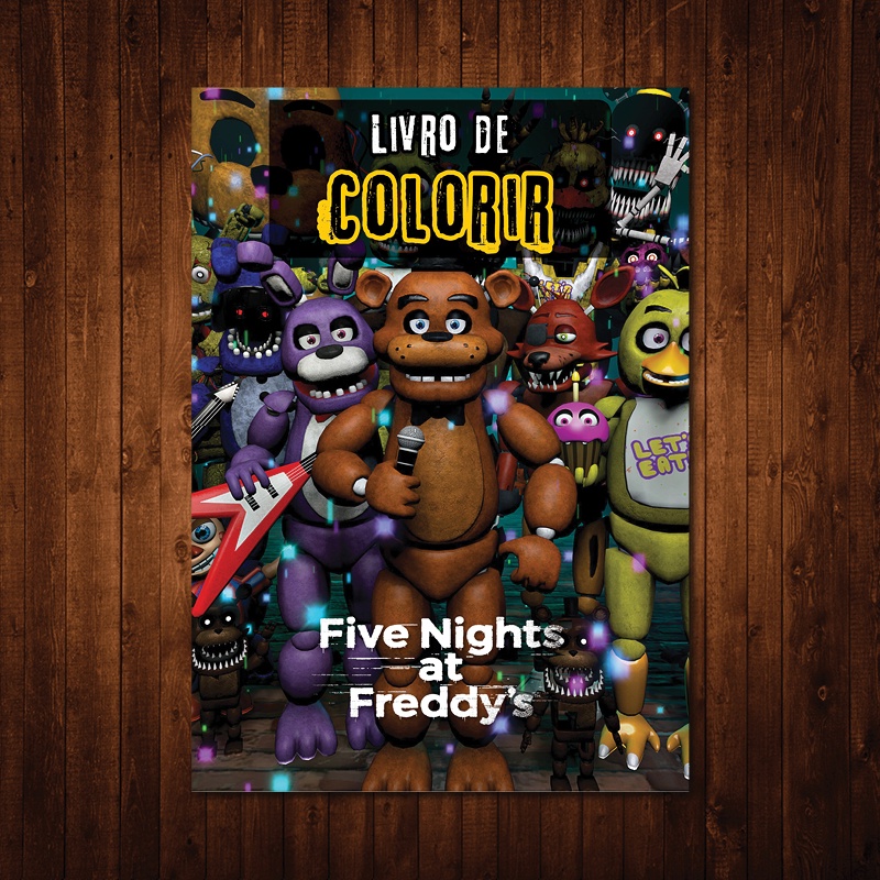 Desenhos de Five Nights at Freddy's para Colorir - Colorir.com