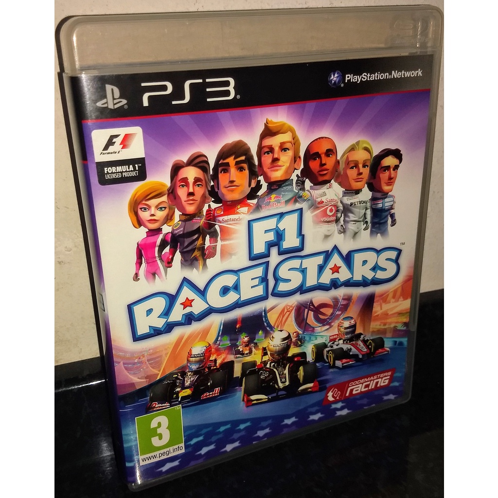 F1 RACE STARS™ Ps3 Psn Mídia Digital  Jogos de corrida, Mídia digital,  Trailer