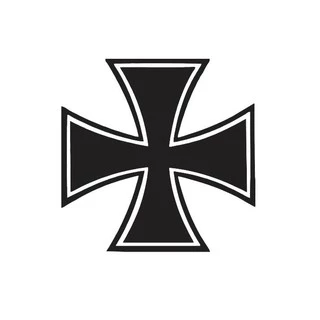 Adesivo Cruz De Ferro Iron Cross 10x10cm