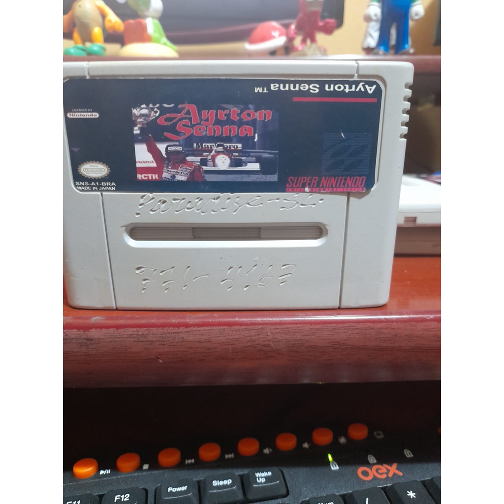 Cartucho Ayrton Senna F1 Formula Snes Super Nintendo | Shopee Brasil