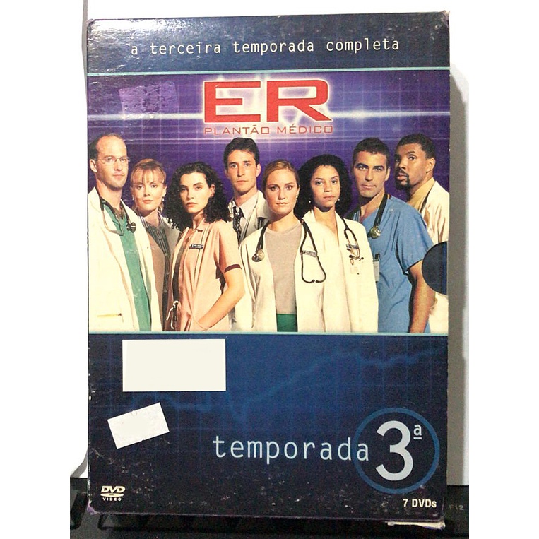 Box DVD série ER - Plantão Médico - A Terceira Temporada Completa em ...
