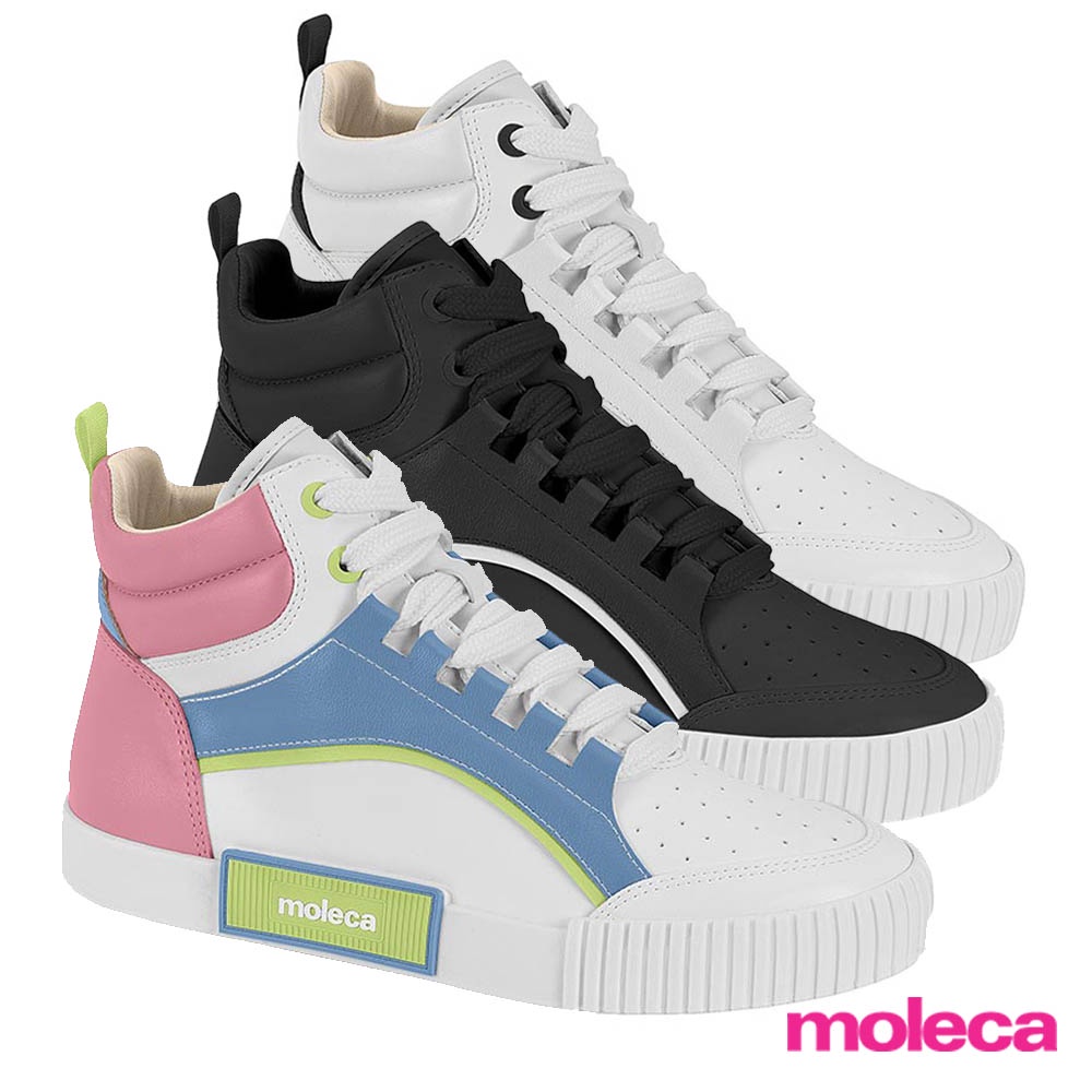 Tenis malhar store feminino cano alto