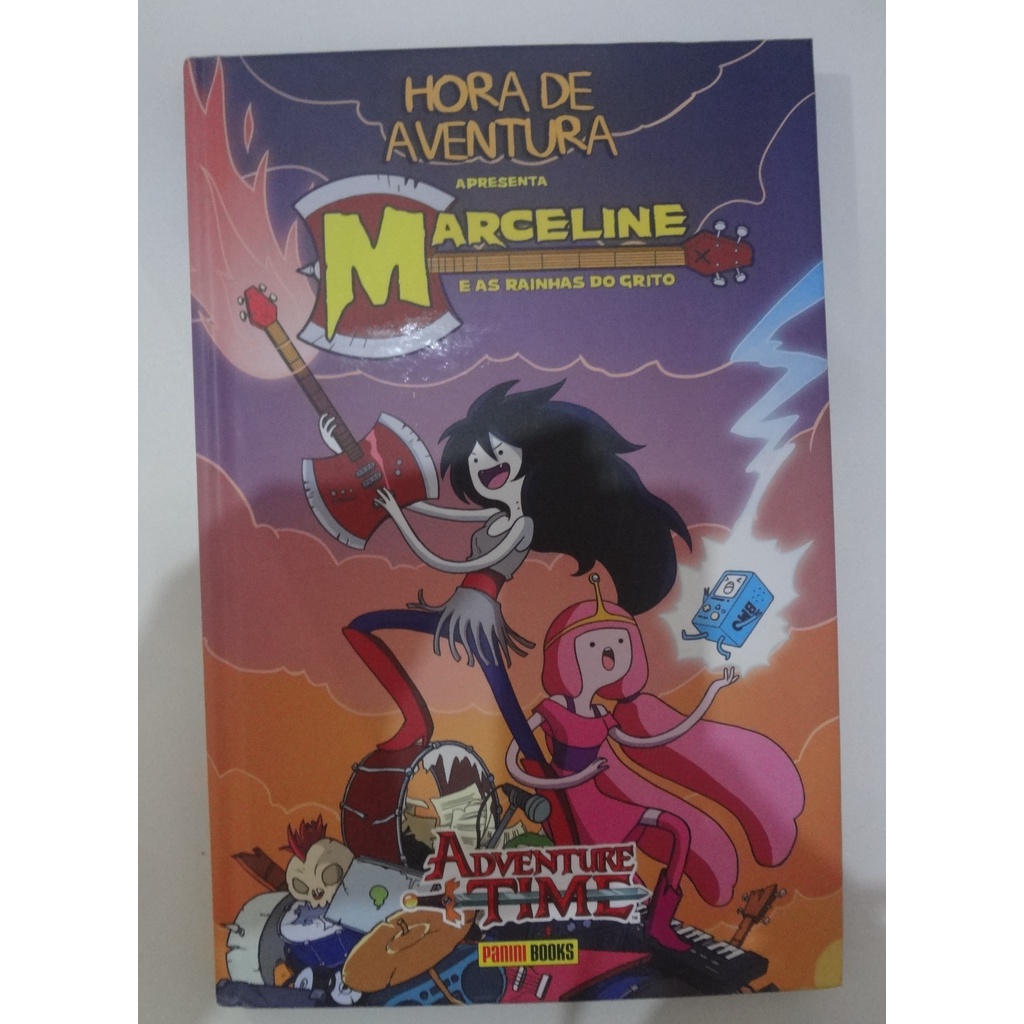 Livro: Hora de Aventura Apresenta: Marceline e as Rainhas do Grito
