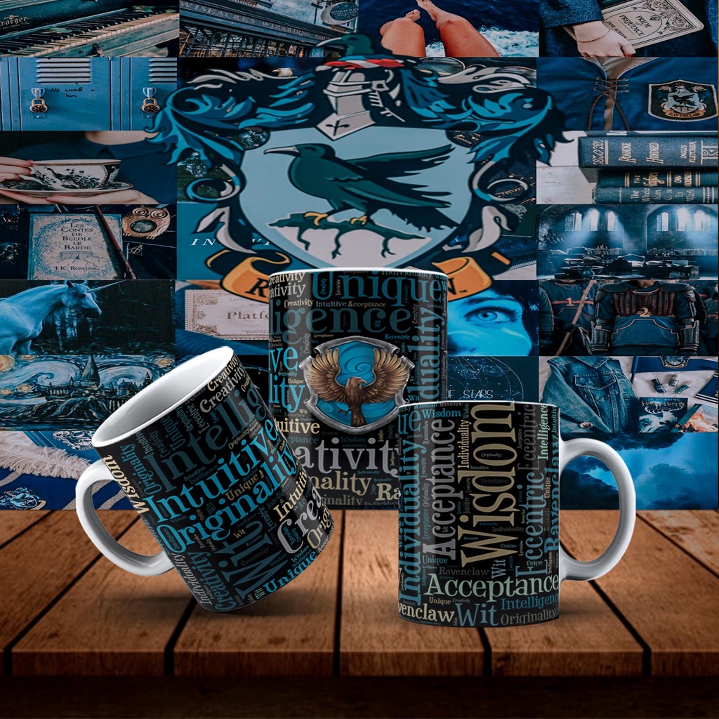 Caneca Harry Potter - Corvinal/Ravenclaw