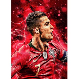 Quadro Cristiano Ronaldo O Pai É Brabo - PlacasFUT