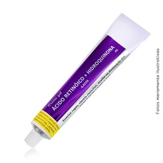 Creme Gel para Peeling com Ácido Retinóico e Hidroquinona - 30g