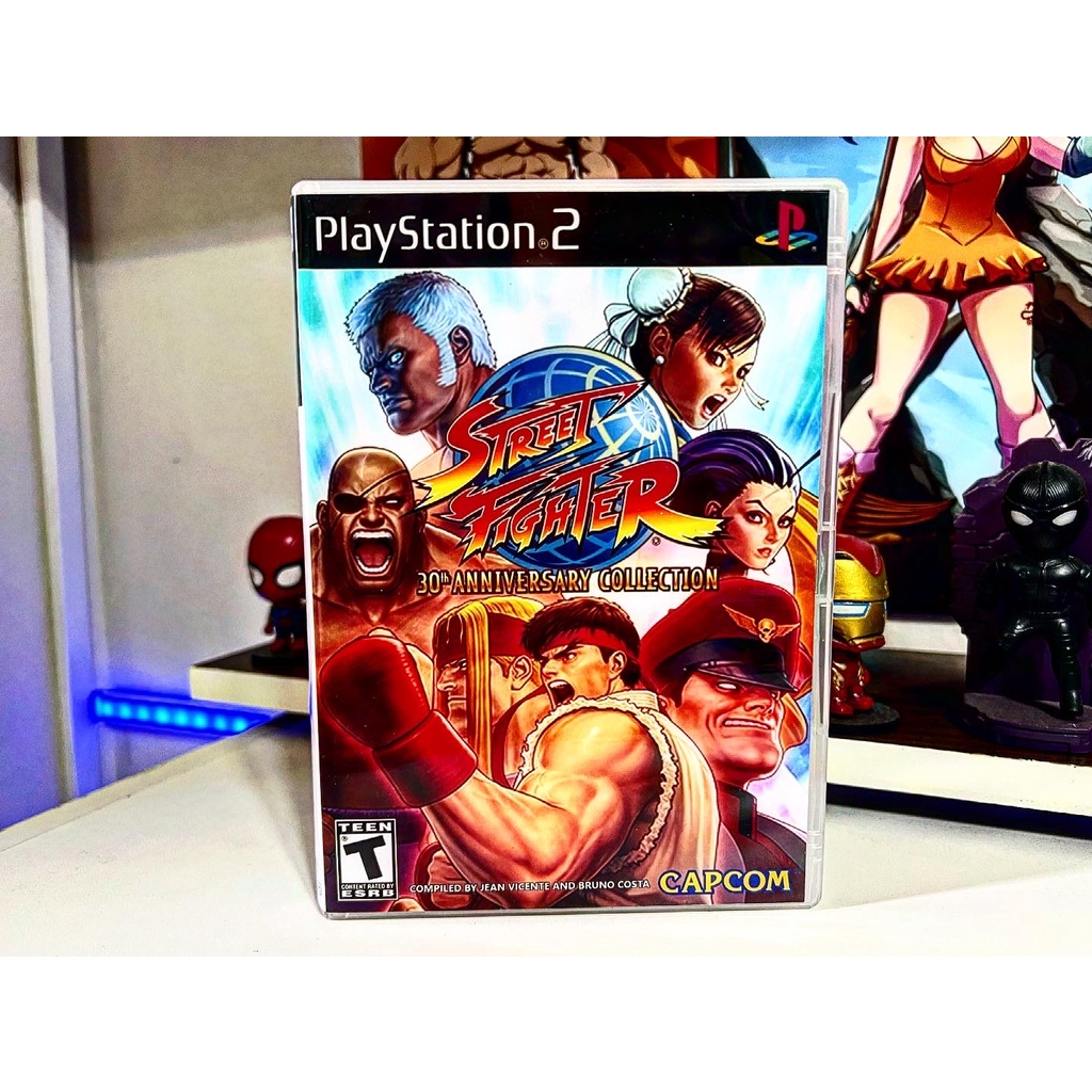 Jogos Playstation 2 - Patch - Street Fighter 30th Anniversary ...