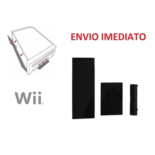 Tampas Laterais Slot Wii Memory Card Controle Gc! Shopee Brasil