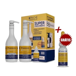 Kit Pronovin Crescimento E Tratamento Capilar Tonico Kpriche
