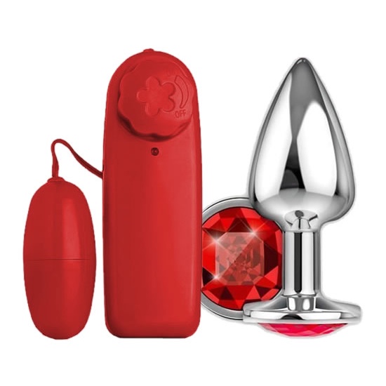 Kit Love Plug Anal Vibrador Feminino Bullet Sexy Shop Shopee Brasil