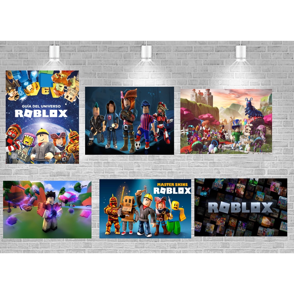 Quadro placas decorativa jogo roblox gamer mdf 20x28