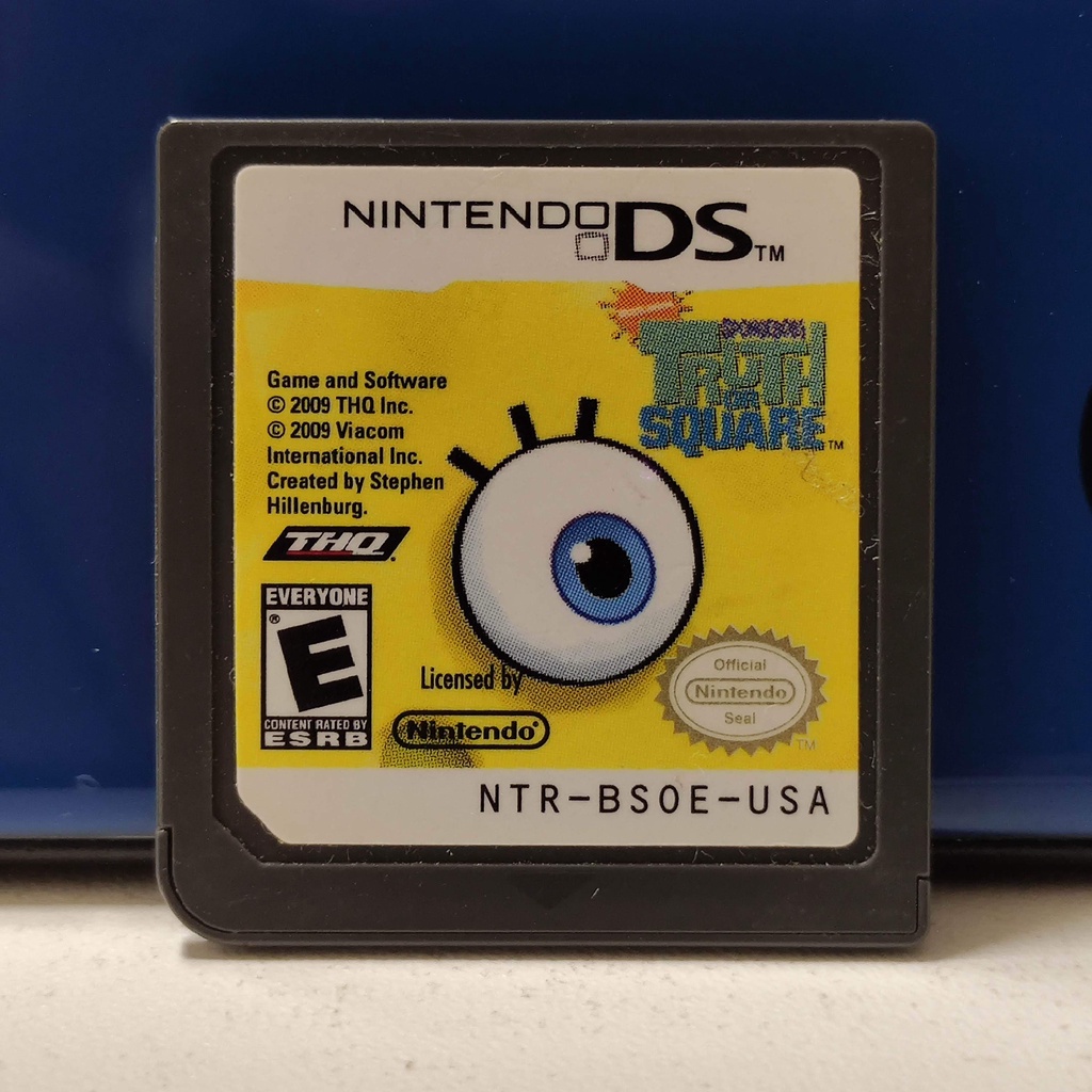 Spongebob Truth Or Square Nintendo Ds Original Sem Capa