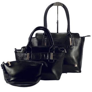 Kit Bolsas Feminina de Mão e Ombro Grande com Divisórias