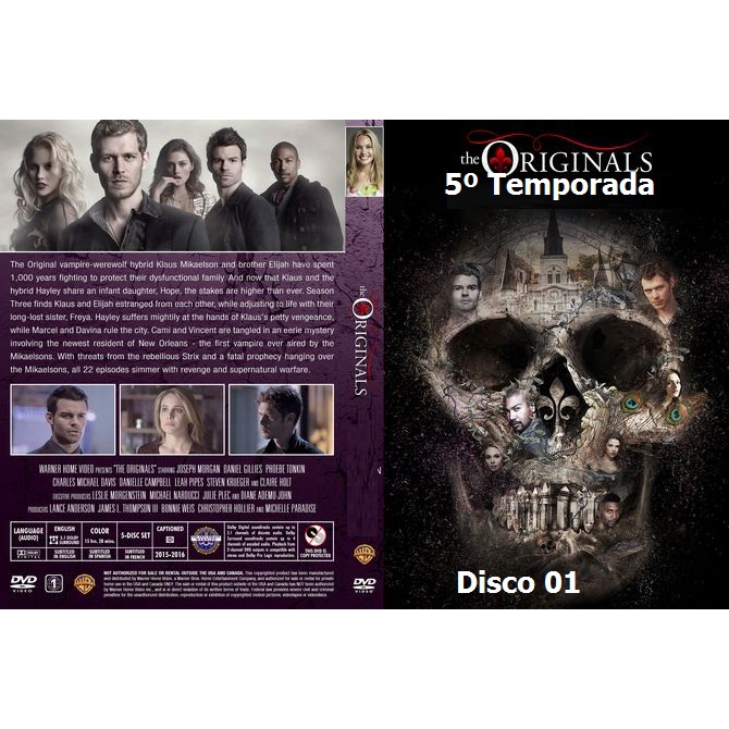 Dvd The Originals - 5ª Temporada Completa - Legendado ou Dublado - 03 ...
