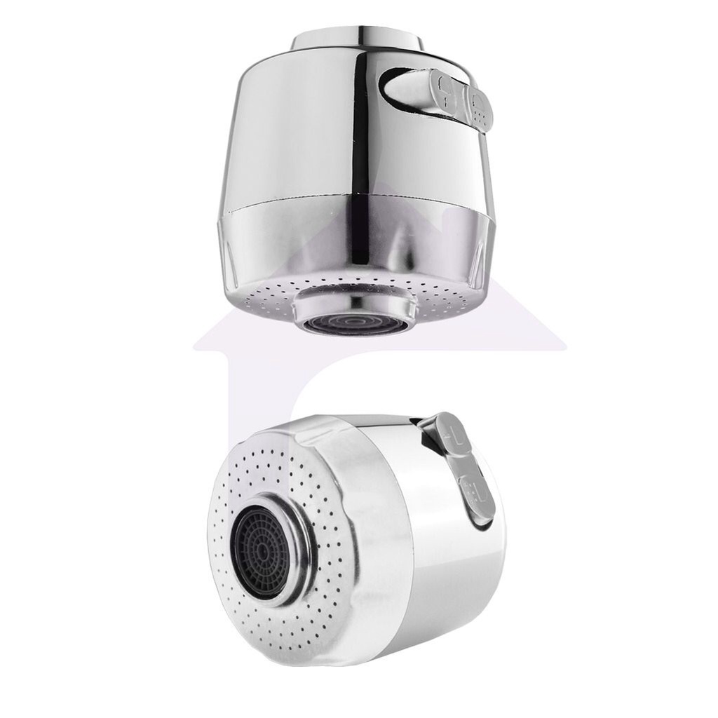 Bico Arejador de Torneira Gourmet Jato Duplo Cromado ABS