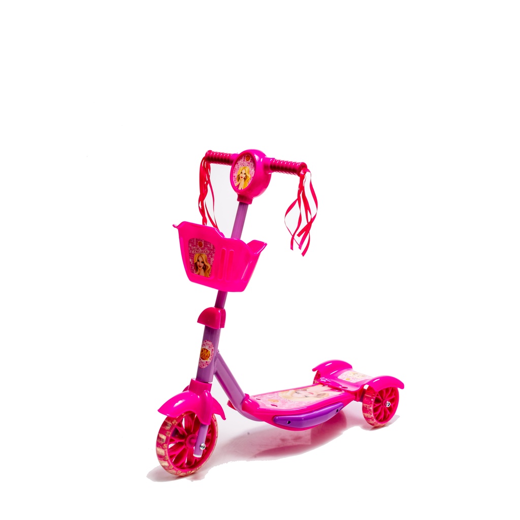 Patinete Infantil de Princesa Luz Som Crianças 3 4 5 Anos | Shopee Brasil