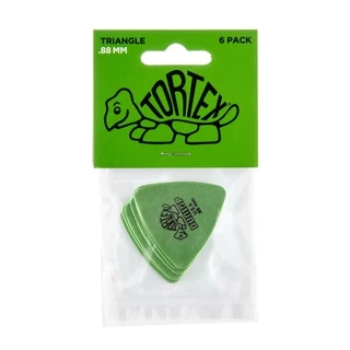 Kit 6 Palhetas Dunlop Tortex Triangle 0.88mm 431p Made Usa