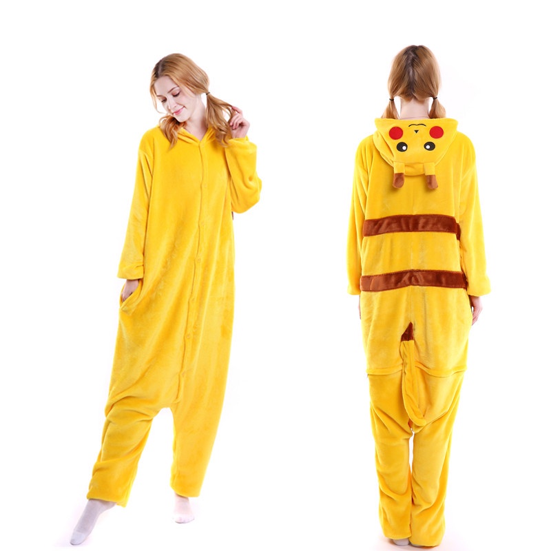 Pikachu Pokemon Fantasia Pijama Kigurumi Macacão Roupa Adulto A Pronta  Entrega em Promoção na Americanas