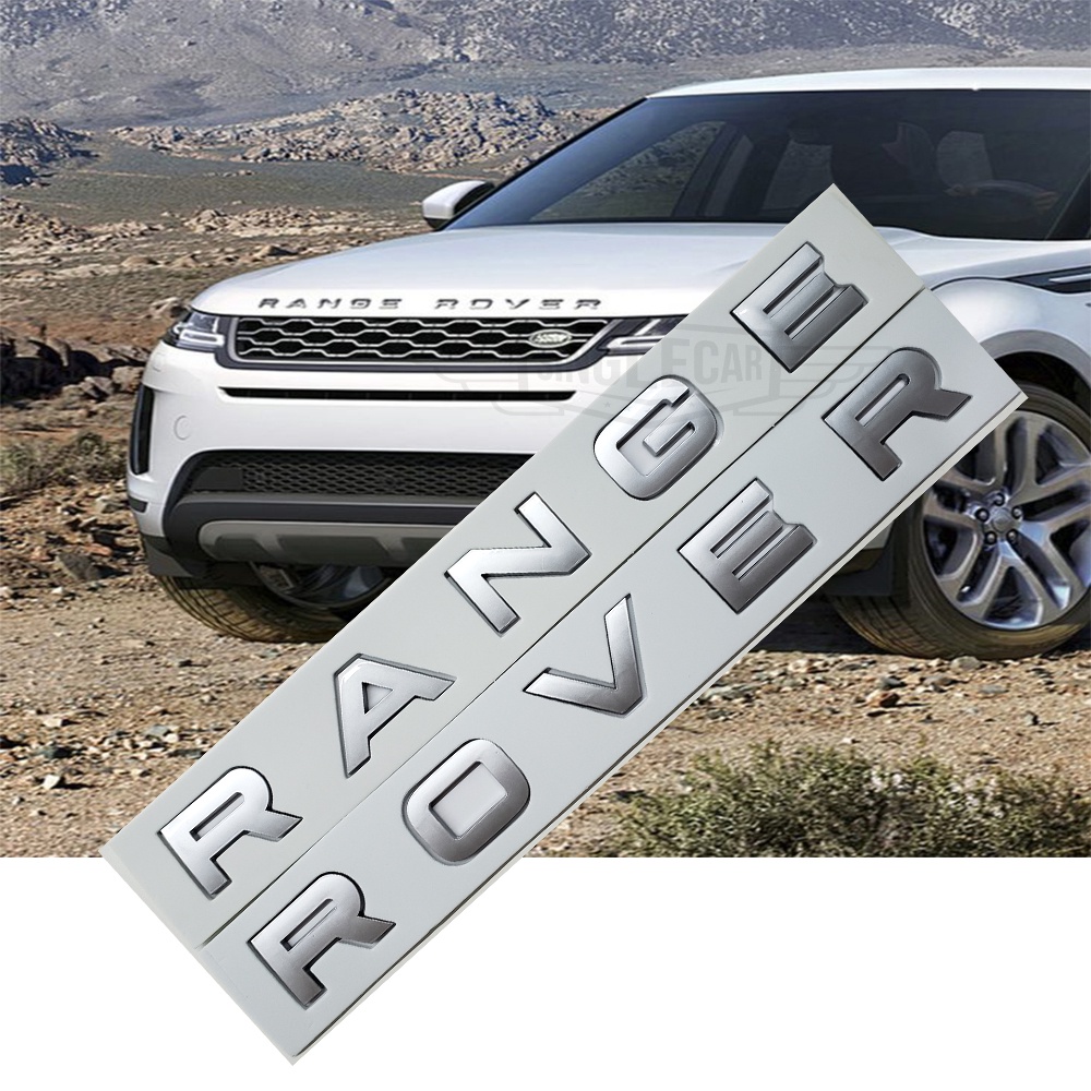 Emblema Letras Range Rover Evoque Sport Frente Ou Traseira | Shopee Brasil
