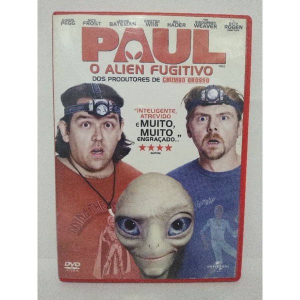 Paul, o alien fugitivo  Paul, o alien fugitivo