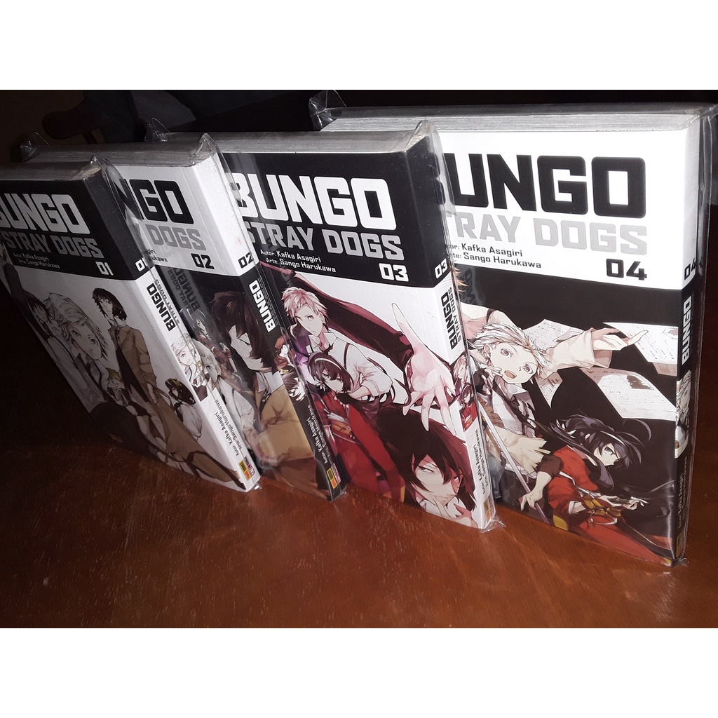 Bungo Stray Dogs Vol. 1-4 (Mangás) | Shopee Brasil