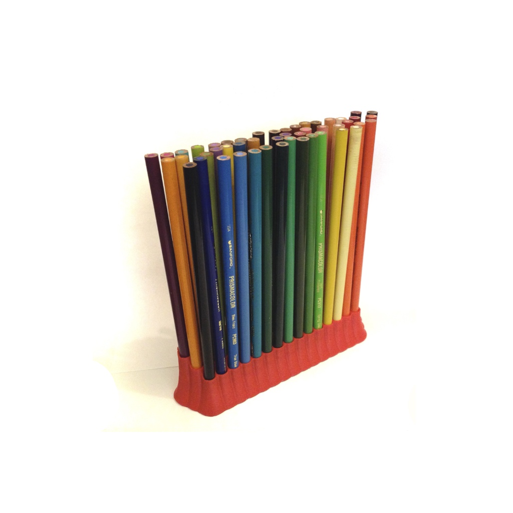 Suporte Organizador para Lapis - 48 Espaços