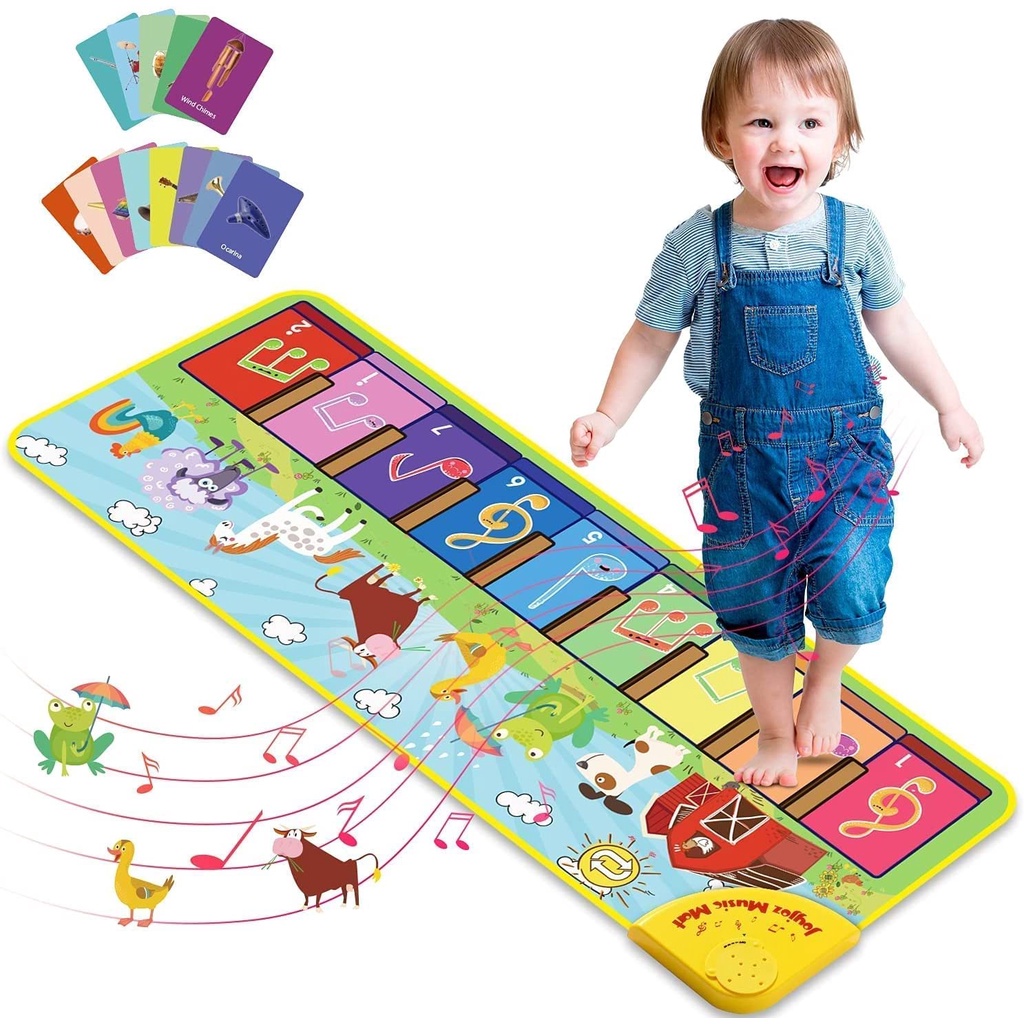 Tapete Musical Bebê Com 25 Sons De Música Teclado De Piano Infantil ...