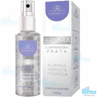 Bruma Iluminadora Prata Phállebeauty Cosméticos Hidrata e Tonifica a Pele