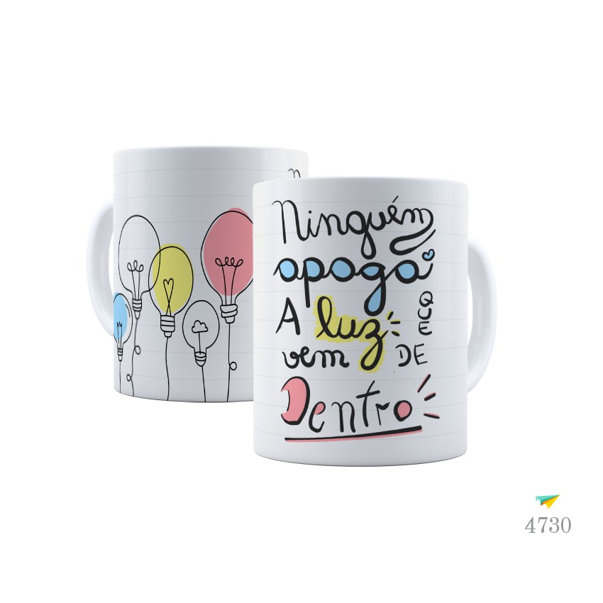 CANECAS FRASES INSPIRADORAS 4730 | Shopee Brasil