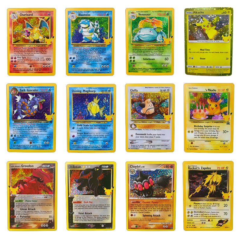 Carta Pokémon Pikachu ou Raichu Diversos Modelos Escolha Pronta