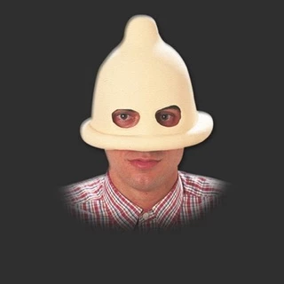 Máscara Camisinha Inteira Látex Fantasia Spook