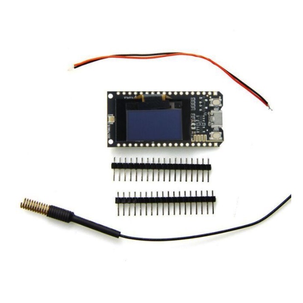 Ttgo Lora32 Esp32 0.96 Polegadas Oled 128 Mbit 433 Mhz Display