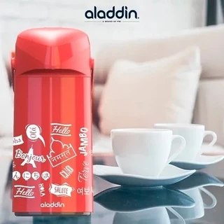 Garrafa Térmica Aladdin 1.8 Litros Preto / Vermelho Café Chá