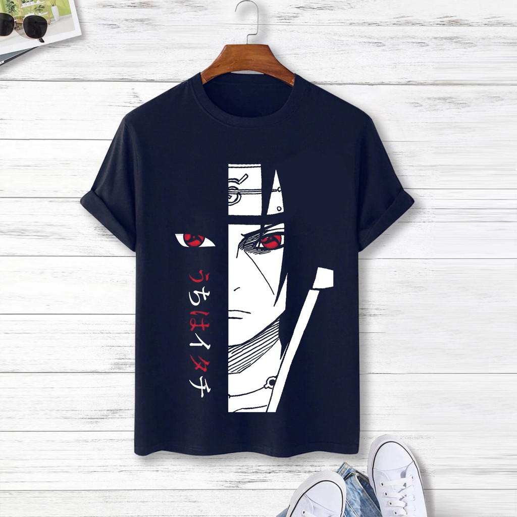 Camiseta Regata Itachi Uchiha Naruto Sasuke Anime Clássico - King