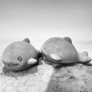 Baleia Miniatura De Decoração Terrário 3 pçs MALEOGA