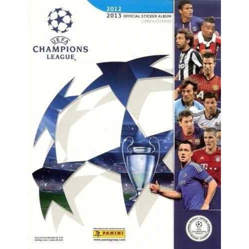 ESCUDOS DO MUNDO INTEIRO: UEFA CHAMPIONS LEAGUE 2012/2013