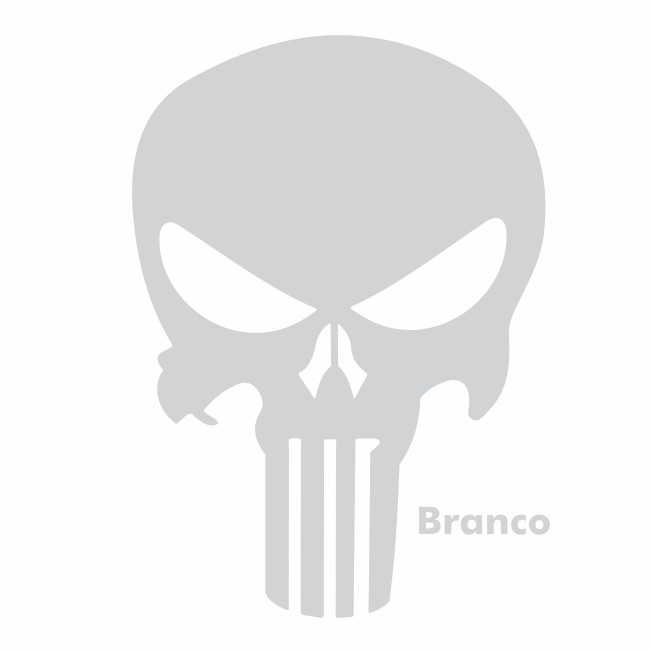 Adesivo The Punisher 12cm x 16cm - iPamp Stickers