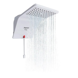 Chuveiro Ducha Ducali Eletrônica Branco 5500W 110v Zagonel