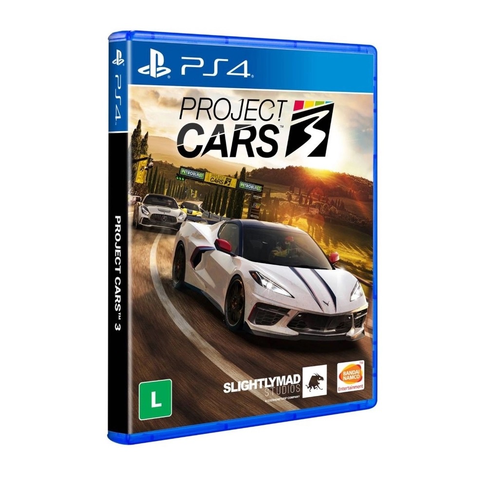 Game Project Cars 3 PS4 Shopee Brasil