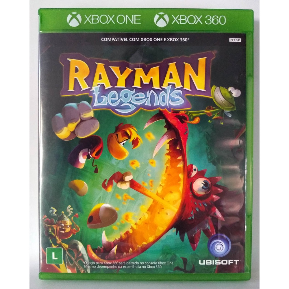 Jogo Xbox One/360 Infantil Rayman Origins Novo Mídia Física em