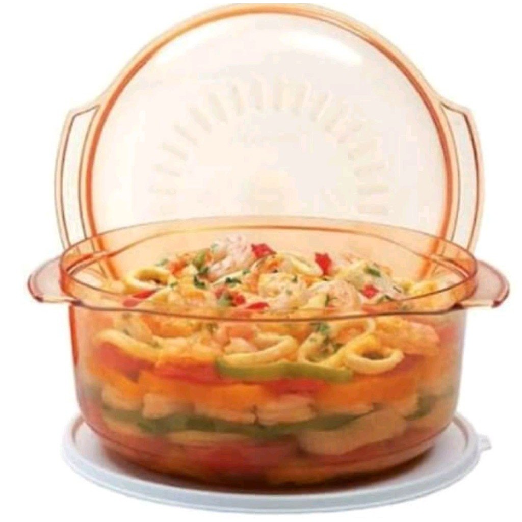 Microplus Redondo 1 Litro Tupperware em policarbonato | Shopee Brasil