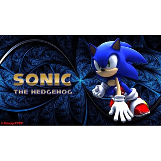 Painel de Festa Sonic - O Filme - 1,50x1,50m