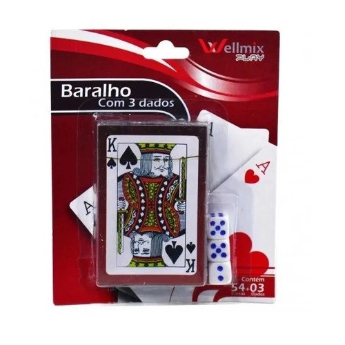 Jogo de cartas baralho dp com 54 cartas – HP Moto, Náutica e Pesca