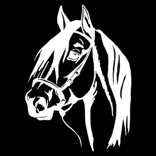 Adesivo de Parede 28x27cm - Cavalo Desenho Cartoon Horse Des