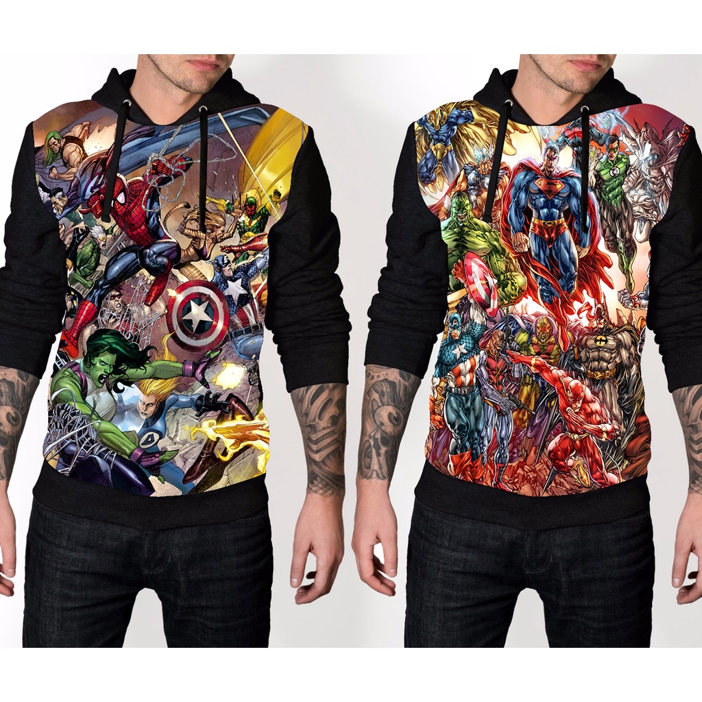 Blusa de deals frio dos vingadores