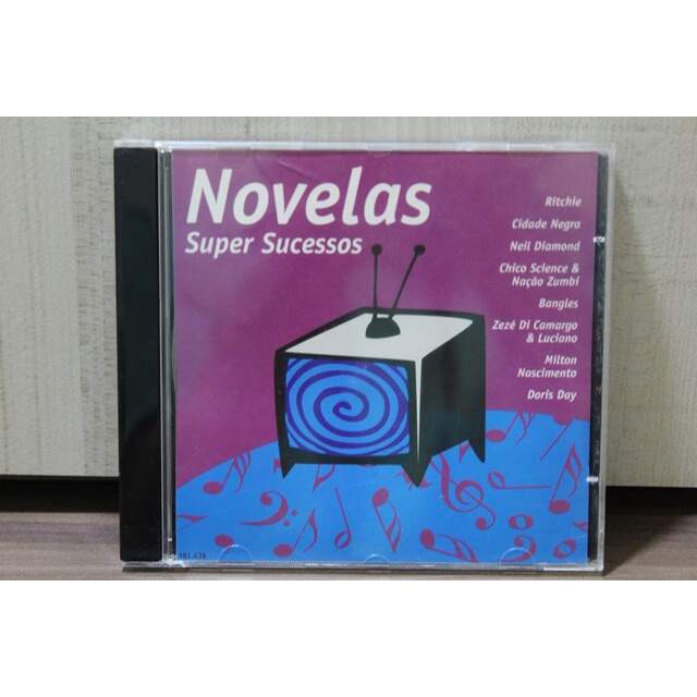 CD Novelas Super Sucessos Roxo | Shopee Brasil