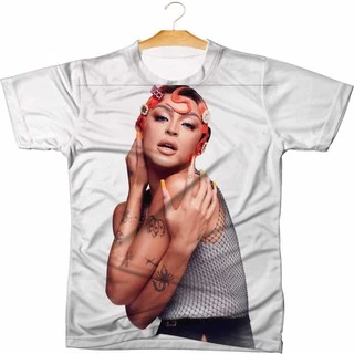 Camiseta Blusa Masculina Pablo Vittar Cantora Música Pop - 03